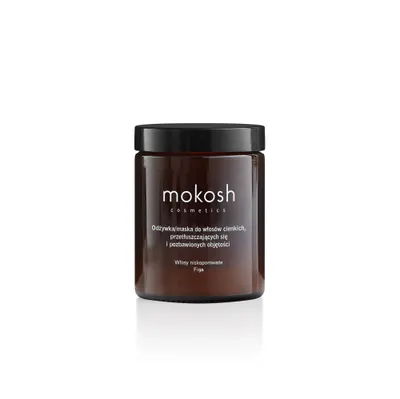 Mokosh Cosmetics Figa, Odżywka/maska do włosów cienkich, przetłuszczających się i pozbawionych objętości