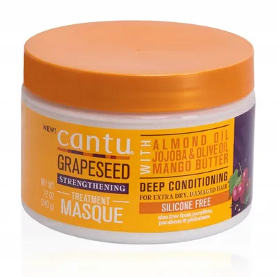 Cantu Grapeseed Deep Treatment Mask (Nawilżająca maska z olejem winogronowym)