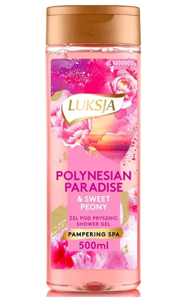 Luksja Polynesian Paradise & Sweet Peony Shower Gel (Żel pod prysznic)