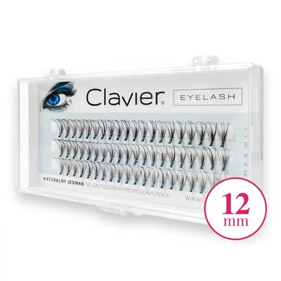 Clavier Eyelash, Kępki rzęs 12mm