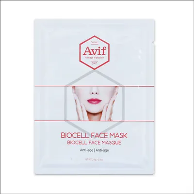 Avif Biocell Face Mask Anti-age (Biocelulozowa maska przeciwzmarszczkowa do twarzy)