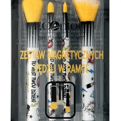 ECOntour Brush Factory Zestaw magnetycznych pędzli w ramce