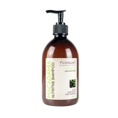 Kosswell Macadamia Nutritive Shampoo (Szampon regenerujący i nawilżający)