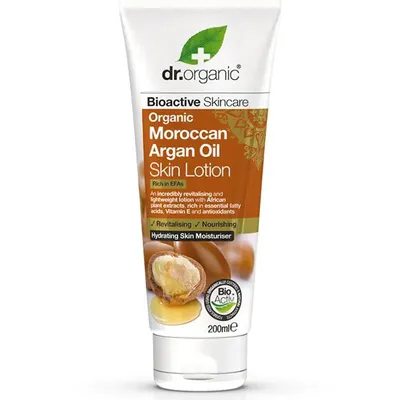 Dr.Organic Organic Moroccan Argan Oil, Skin Lotion (Balsam do ciała z organicznym marakońskim olejem arganowym)