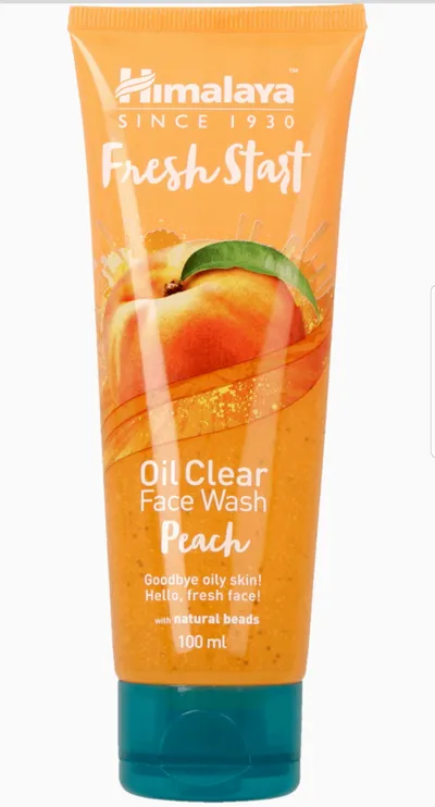 Himalaya Herbals Fresh Start, Oil Clear Face Wash Peach (Żel do mycia twarzy brzoskwiniowy)