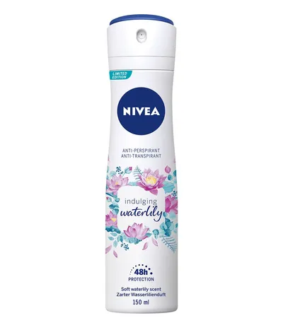 Nivea Indulging Waterlily Anti-perspirant Spray 48h (Antyperspirant w sprayu)