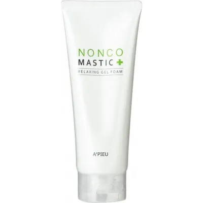 A'pieu Nonco Mastic, Relaxing Gel Foam (Żelowa pianka do mycia twarzy)