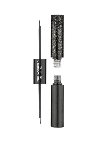 Karl Lagerfeld Karl Lagerfeld + ModelCo, Liquid Glitter Eyeliner Duo (Eyeliner)