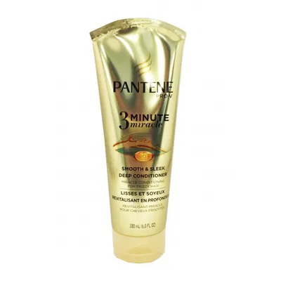 Pantene Smooth and Sleek, 3 Minute Miracle Deep Conditioner (Odżywka do włosów puszących się)