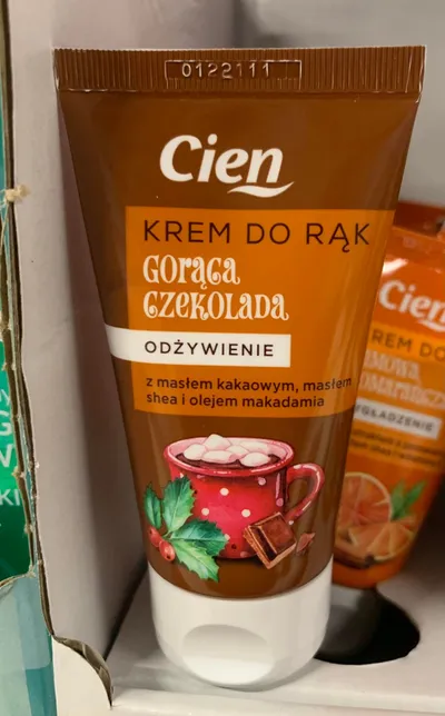 Cien Krem do rąk `Gorąca Czekolada`