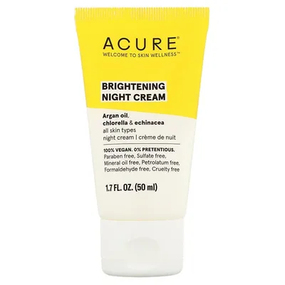 Acure Brightening Night Cream (Rozjaśniający krem na noc)