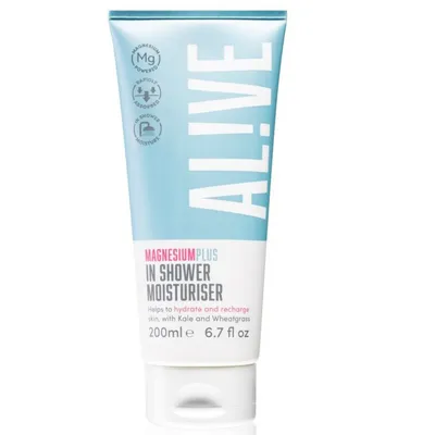 Alive Skincare Magnesium Plus In Shower Moisturiser (Kremowy żel pod prysznic o działaniu nawilżającym)