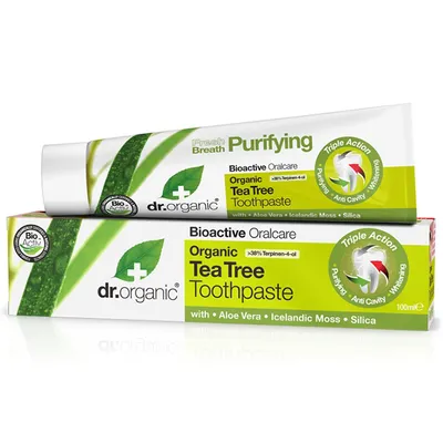 Dr.Organic Tea Tree Toothpaste (Organiczna pasta do zębów)