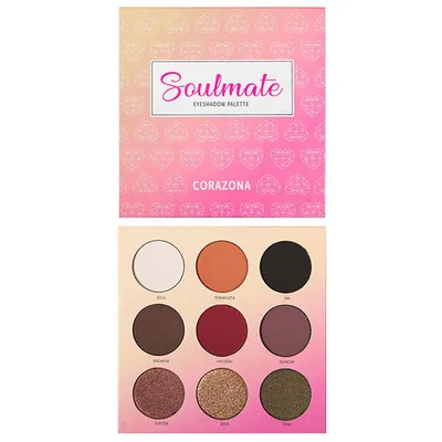 Corazona Soulmate, Fresh Start Eyeshadow Palette (Paleta cieni do powiek)