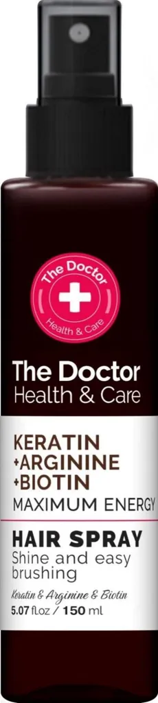 The Doctor Health & Care Keratin + Arginine + Biotin Hair Spray (Spray do włosów wzmacniający Keratyna & arginina & biotyna)