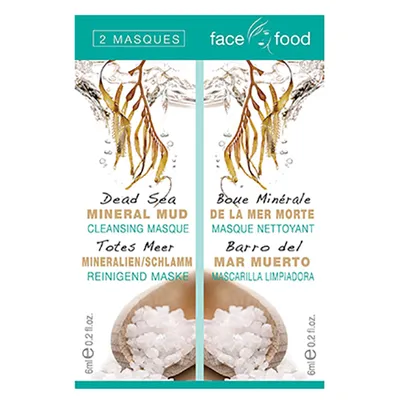 7th Heaven Face Food, Dead Sea Mineral Mud Cleansing Masque (Maseczka głęboko oczyszczająca z algami i minerałami z morza martwego)