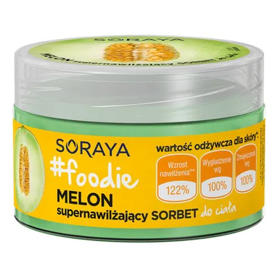 Soraya # Foodie, Supernawilżający sorbet do ciała `Melon`