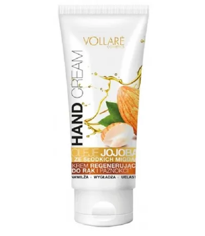 Vollare Cosmetics Regenerujący krem do rąk 'Jojoba i słodkie migdały'