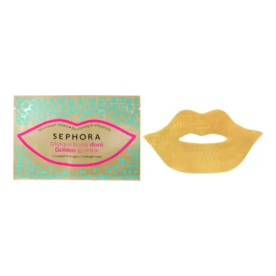 Sephora Collection, Wild Wishes, Golden Lip Mask (Hydrożelowa maska na usta)