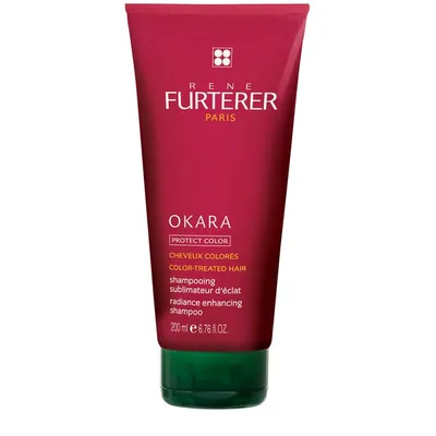 Rene Furterer Okara Protect Color, Shampooing Sublimateur D'éclat [Radiance Enhanncing Shampoo] (Szampon wzmacniający kolor włosów farbowanych)