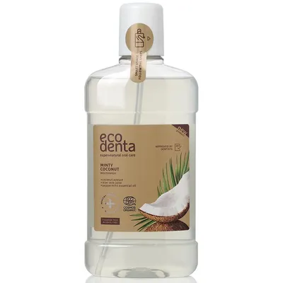 Ecodenta Minty Coconut Mouthwash (Płyn do płukania ust `Mięta i kokos`)