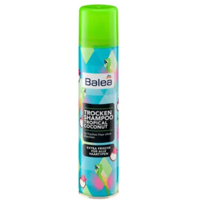 Balea Tropical Coconut, Trockenshampoo (Suchy szampon `Tropikalny kokos`)