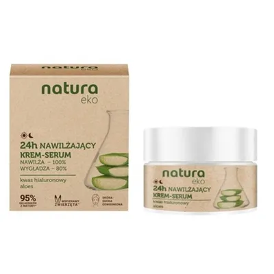 Natura Eko Krem-serum 24h nawilżający