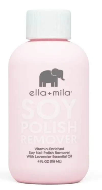 Ella + Mila Soy Polish Remover (Sojowy zmywacz do paznokci)