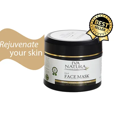 Iva Natura Black Face Mask (Czarna maska do twarzy)