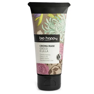 Bio Happy Crema Mani Cocco e Lilla (Odżywczo-ochronny krem do rąk `Lilia & Kokos`)