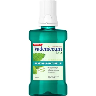 Vademecum Fraicheur Naturelle Bio [Natural Bio], Płyn do płukania jamy ustnej niwelujący nieświeży oddech