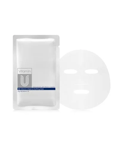 Cu Skin Vitamin U, Essence Soothing Mask (Łagodząca maska do twarzy)