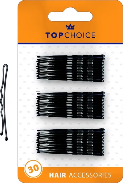 Top Choice Wsuwki do włosów rozmiar S No. 3004
