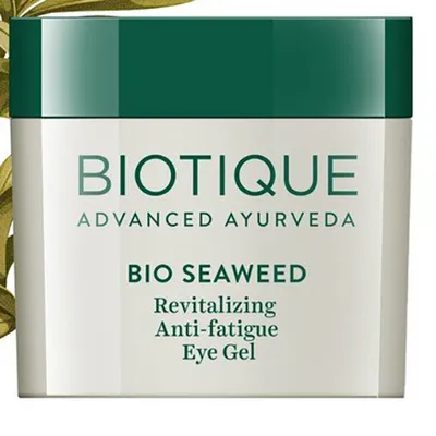 Biotique Advanced Ayurveda, Bio Seaweed, Revitalizing Anti - fatigue Eye Gel (Rewitalizujący żel pod oczy z wodorostami)