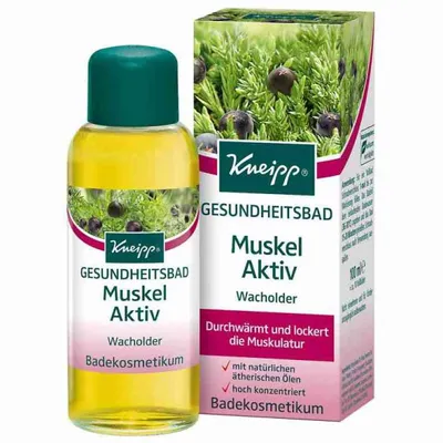 Kneipp Bade-Essenz Muskel Aktiv Wacholder (Olejek do kąpieli `Jałowiec`)