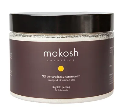 Mokosh Cosmetics Sól `Pomarańcza z cynamonem`