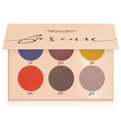Pierre Rene 6th Sense No. 08 Ocean Sunset Eyeshadow Palette (Paleta 6 cieni do powiek)
