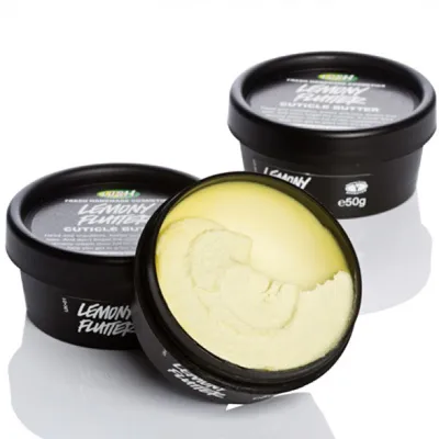 Lush Lemony Flutter, Cuticle Butter (Masło do skórek)