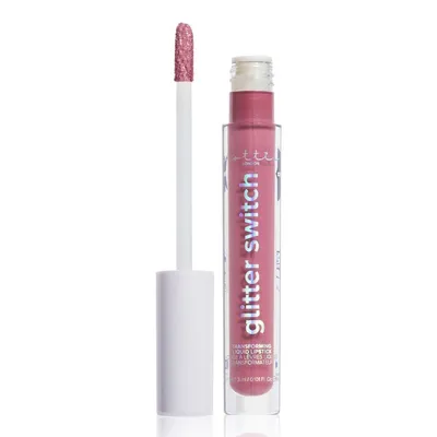 Lottie London Lip Glitter Switch, Transforming Liquid Lipstick (Szminka w płynie)