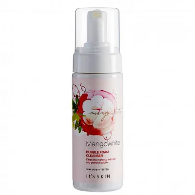 It's Skin MangoWhite, Bubble Foam Cleanser (Oczyszczająca bąbelkowa pianka do codziennego mycia twarzy)