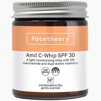Facetheory Amil-C Whip M5 SPF 30 with 5% Niacinamide and Dual Action Vitamin C (Krem do twarzy)