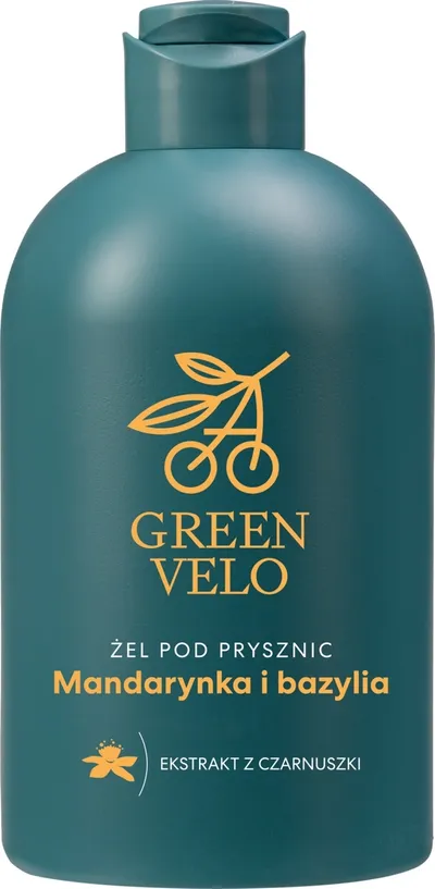 Green Velo Mandarynka i bazylia, Żel pod prysznic