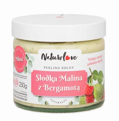 Naturolove Peeling solny `Malina z Bergamotą`