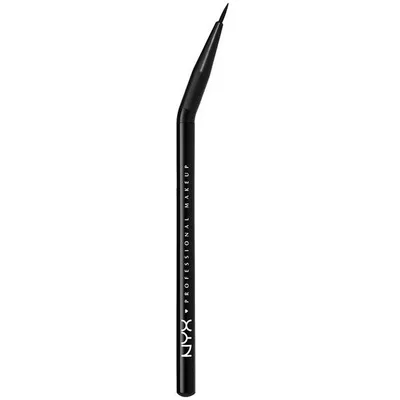 NYX Professional Makeup Pro, Angled Eyeliner Brush (Pędzel do eyelinera z wygiętym trzonkiem)