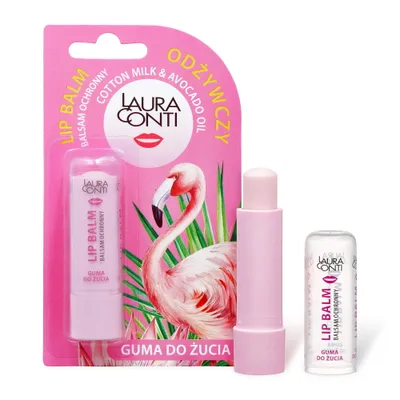 Laura Conti Deserowy balsam do ust `Guma do żucia` (nowa wersja)