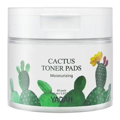 Yadah Cactus Moisturizing Toner Pads (Nawilżające chusteczki do twarzy)