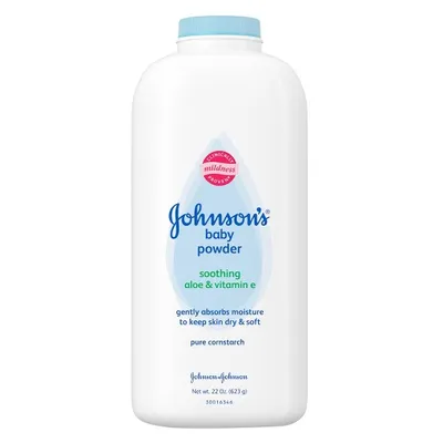 Johnson's Baby Powder with Aloe & Vitamin E (Puder z aloesem i witaminą E)