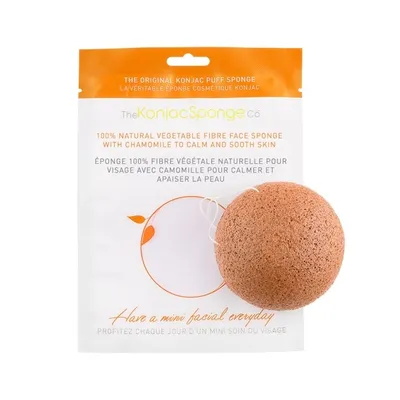 Konjac Sponge Company Gąbka Konjac z rumiankiem do cery podrażnionej, zaczerwienionej i wrażliwej