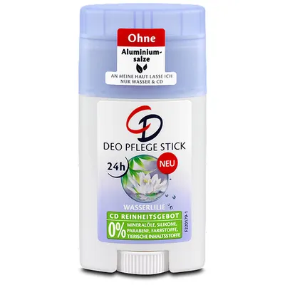 CD Wasserlilie,Deo Pflege Stick (Dezodorant w sztyfcie 'Lilia wodna')