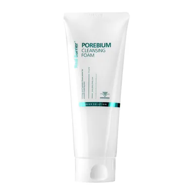 Atopalm Real Barrier, Porebium Cleansing Foam (Delikatnie złuszczająca pianka do mycia twarzy)